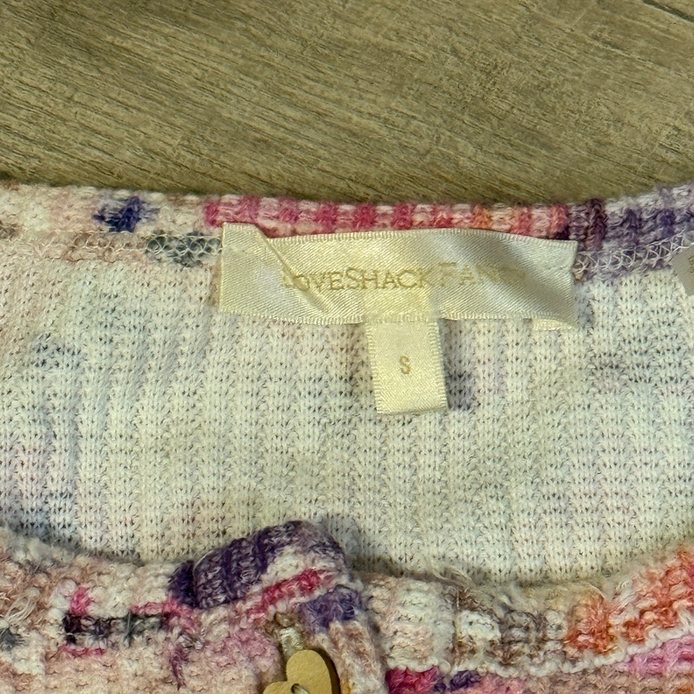 Loveshackfancy Multicolor Floral Button-Down Top - image 5